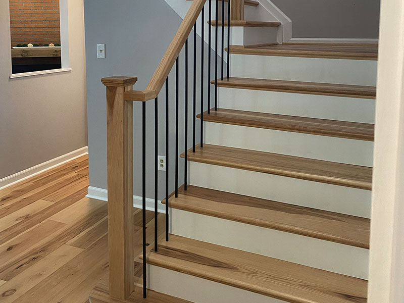 Custom stair design from Darby Stair Renovations